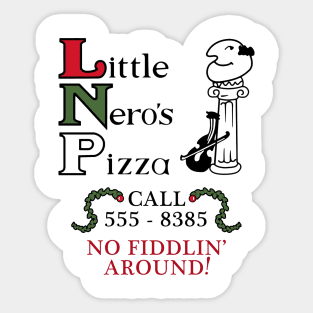 Little Nero's Pizza Sticker